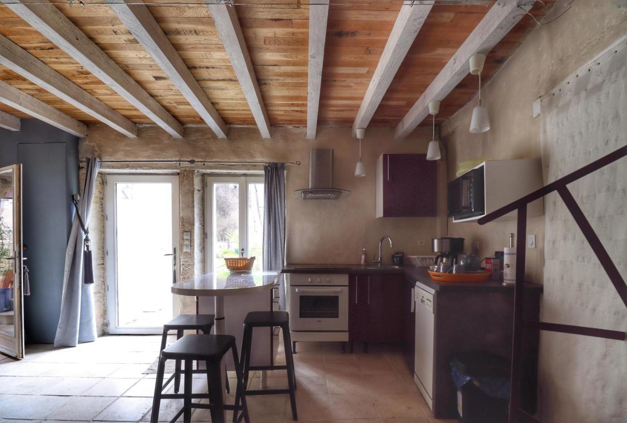 Апартаменти Troglodyte Loft 2 Thore-la-Rochette Екстер'єр фото