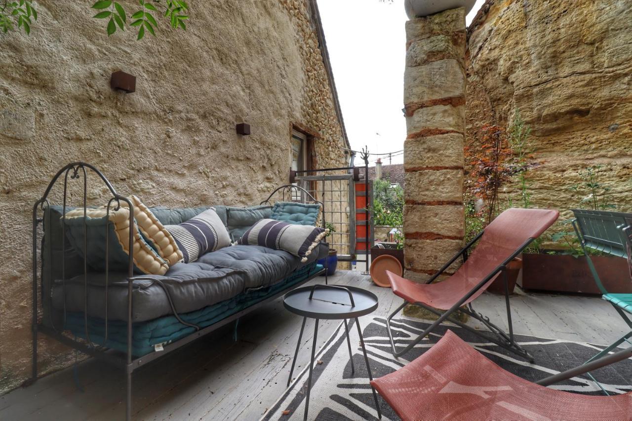 Апартаменти Troglodyte Loft 2 Thore-la-Rochette Екстер'єр фото